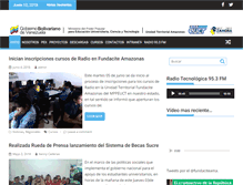 Tablet Screenshot of fundacite-amazonas.gob.ve